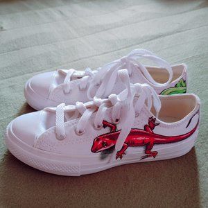 Leapin' Lizards Converse Sneakers